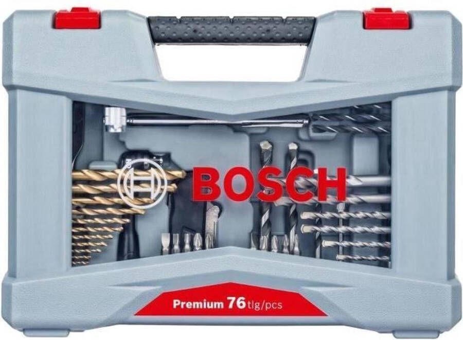 Bosch Premium X-Line 76-delige Boor- en Schroefbitset