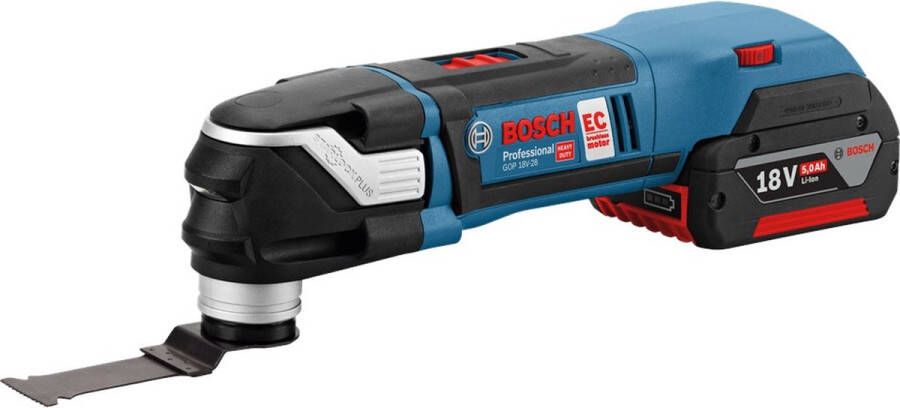 Bosch Professional 18 volt Bosch Professional GOP 18V-28 Accu Multitool- Oscillerend Met L-BOXX Losse Body (geleverd zonder accu en lader)