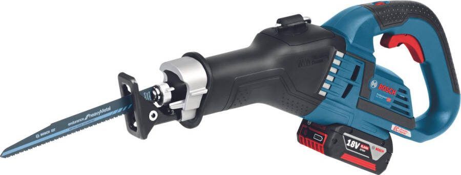 Bosch Professional Accu reciprozaagmachine GSA 18V-32 (2X 5.0Ah + 1X lader GAL1880 + 1X S1156XHM + 5X S1130CF)