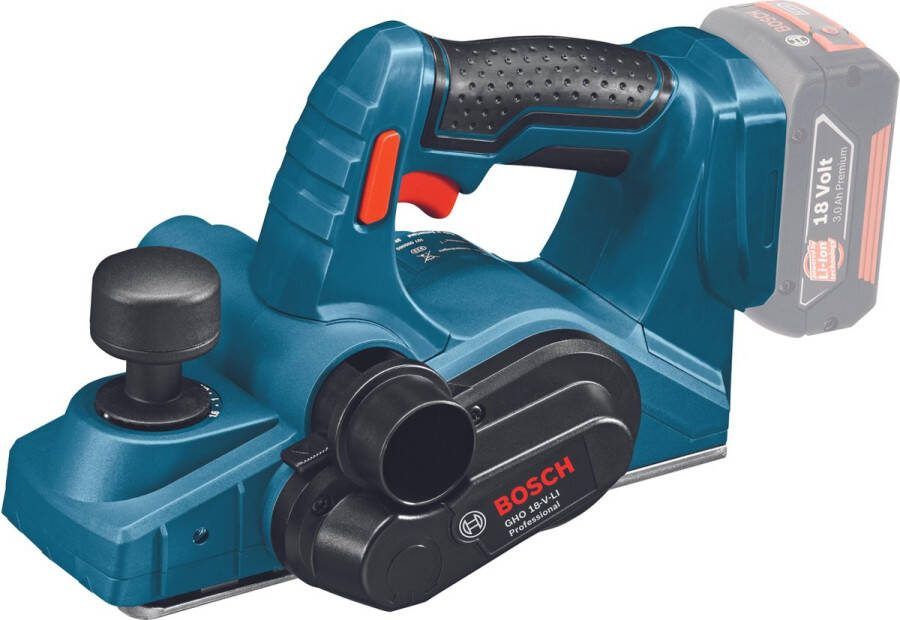 Bosch Professional 18 volt Bosch Professional Accu schaafmachine GHO 18 V-LI (Zonder accu lader)