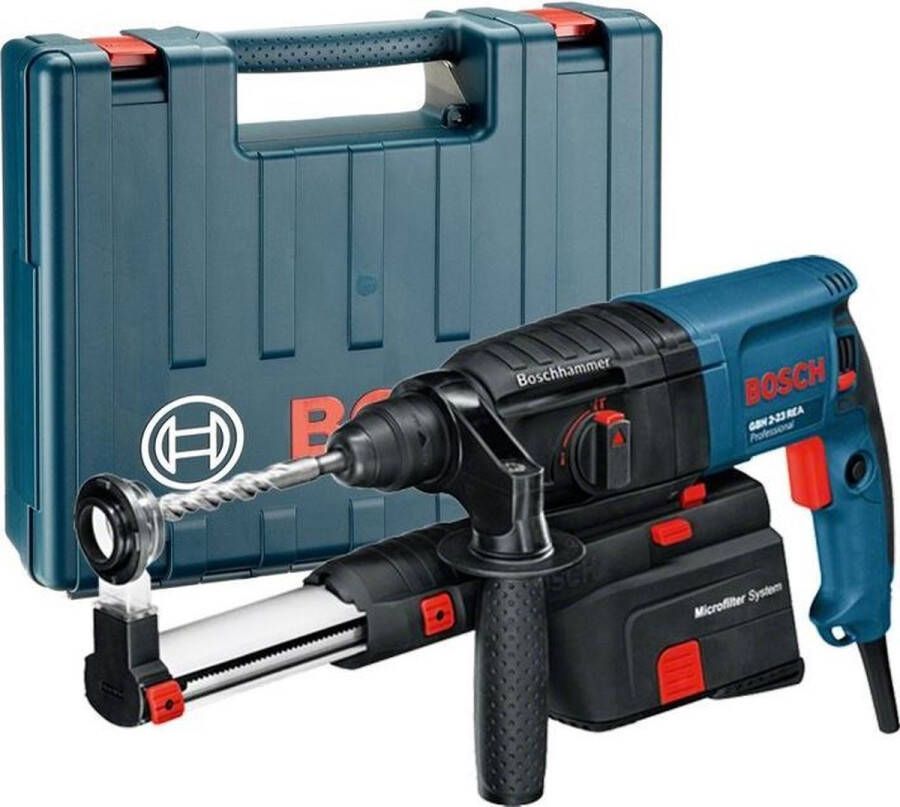 Bosch Professional Boorhamer GBH 2-23 REA (met afzuiging) (Afdichtingsring 5 stuks afzuigeenheid handgreep)