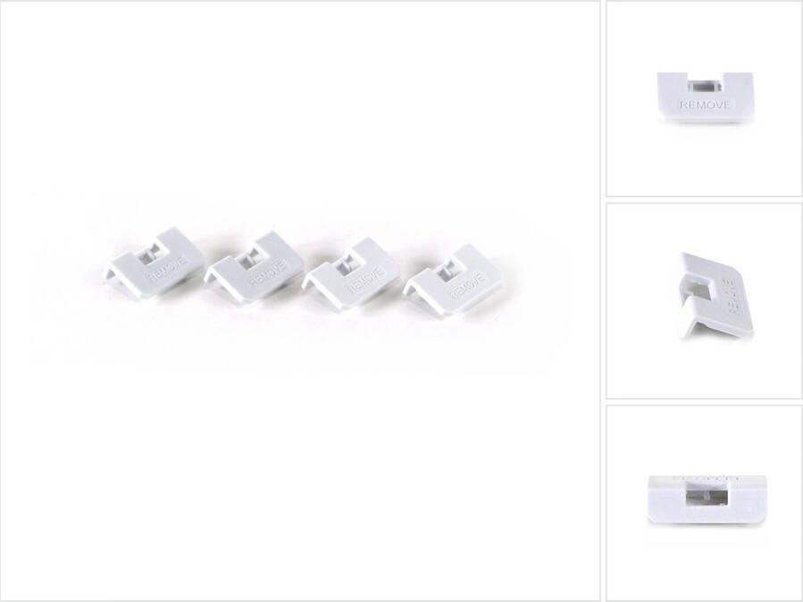 Bosch Professional Bosch antiblokkeerklem voor L-BOXX 4 stuks ( 2608438C16 )