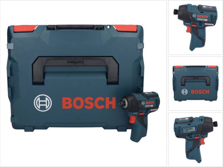 Bosch Professional Bosch GDR 12V-110 Professionele accu-slagmoersleutel 12 V 110 Nm 1 4 Brushless + L-Boxx ( 06019E0003 ) zonder accu zonder oplader