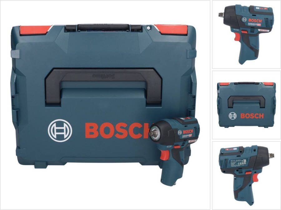 Bosch Professional Bosch GDS 12V-115 Professionele accu-slagmoersleutel 12 V 115 Nm 3 8 Brushless + L-Boxx ( 06019E0102 ) zonder accu zonder oplader