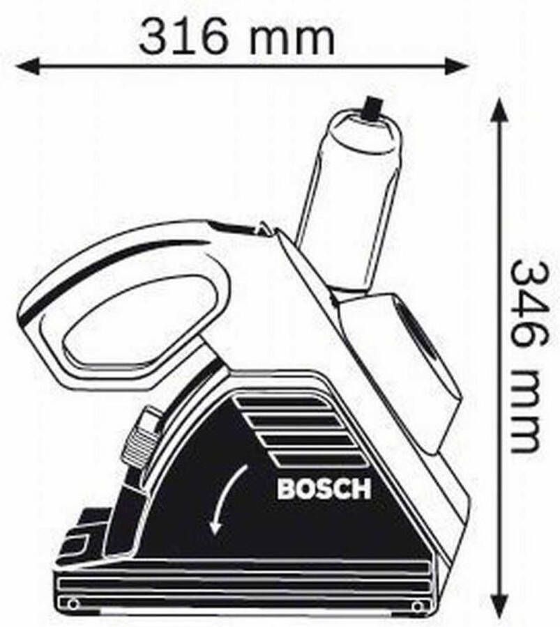 Bosch Professional Bosch GNF 35 CA Sleuvenfrees in koffer 1400W 150mm