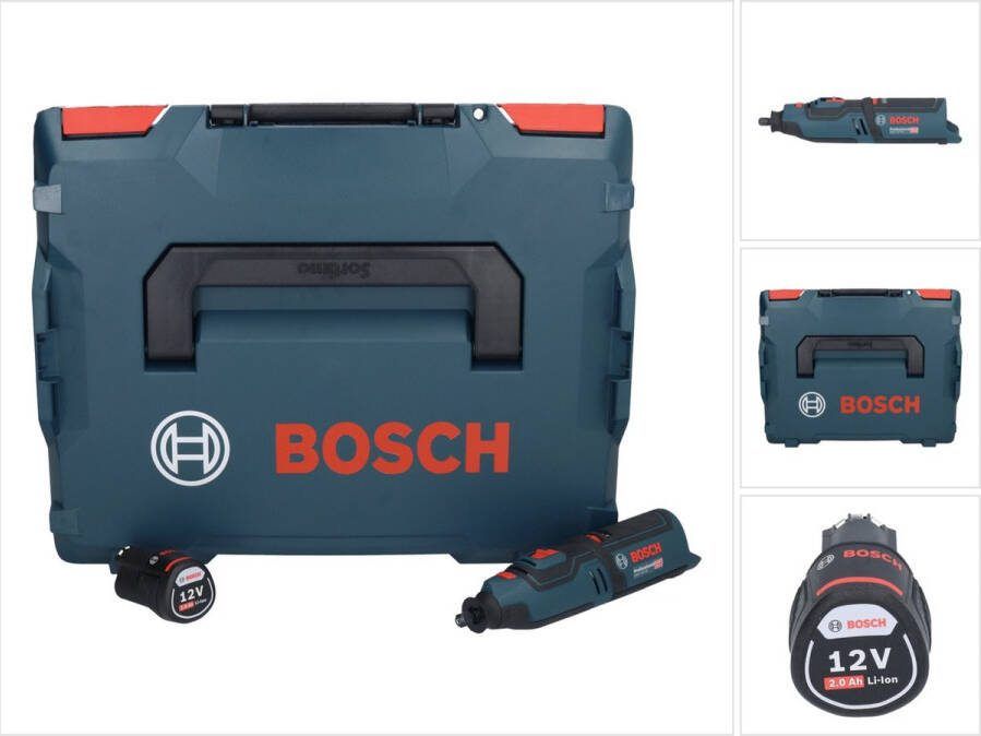 Bosch Professional Bosch GRO 12V-35 Professioneel accu-draaigereedschap 12 V + 1x oplaadbare accu 2.0 Ah + L-Boxx zonder oplader