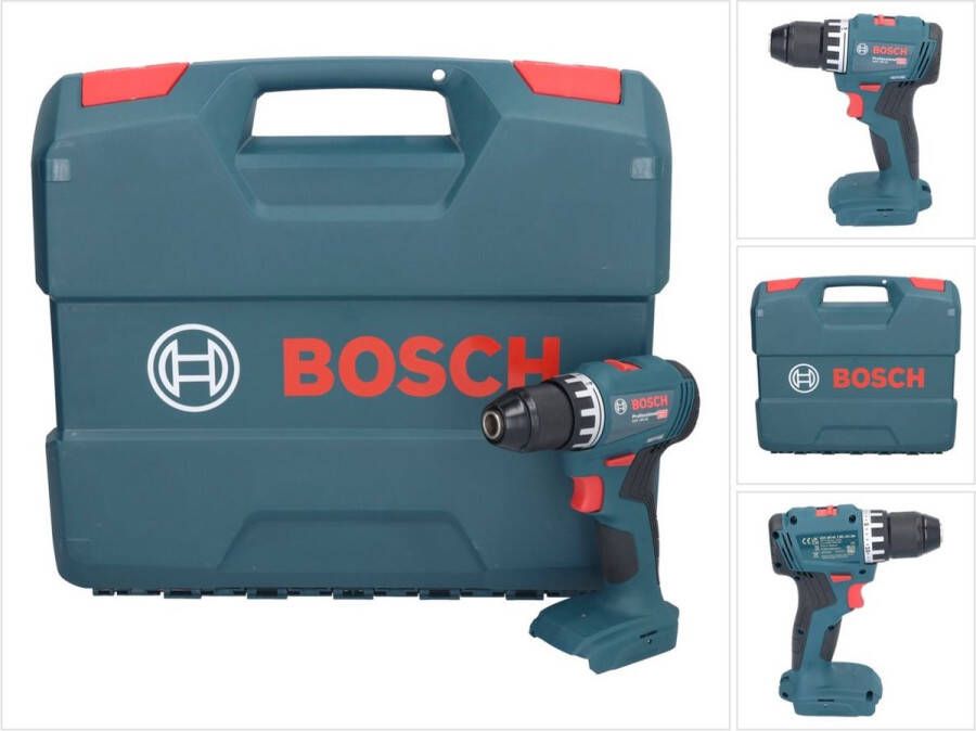 Bosch Professional Bosch GSR 18V-45 Professionele accuboormachine 18 V 45 Nm Brushless + L-Case zonder accu zonder oplader