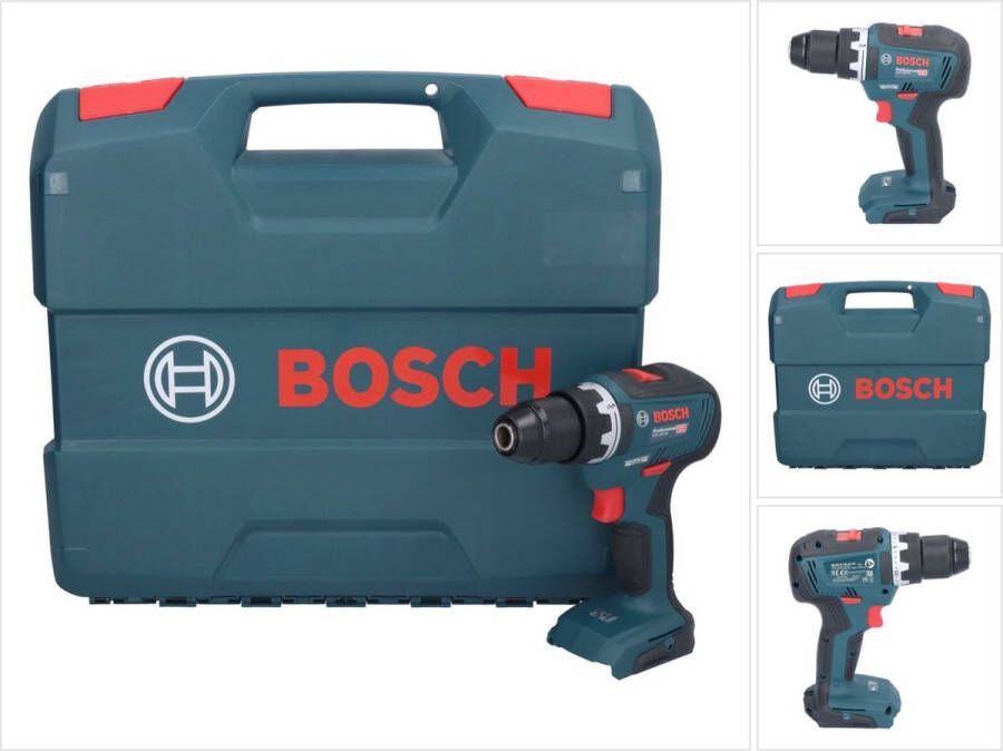 Bosch Professional Bosch GSR 18V-55 Professionele accuboormachine 18 V 55 Nm Brushless + L-Case zonder accu zonder oplader