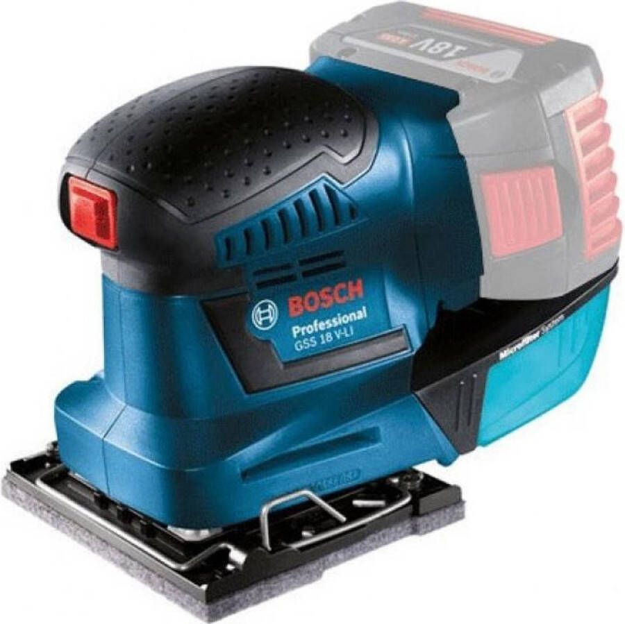 Bosch Professional Bosch GSS 18V-10 SOLO 18V Li-ion accu vlakschuurmachine body