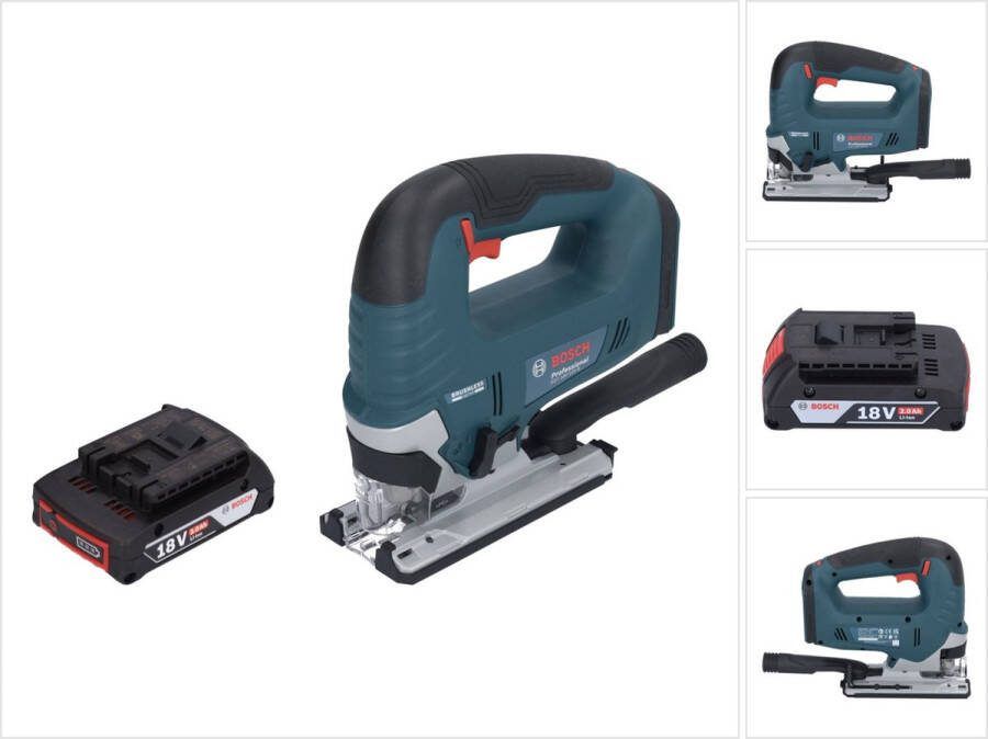 Bosch Professional Bosch GST 18V-125 B Professionele accudecoupeerzaag 18 V 125 mm borstelloos + 1x accu 2.0 Ah zonder oplader