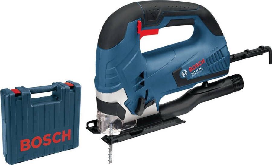 Bosch Professional Decoupeerzaagmachine GST 90 BE (1 x zaagblad afzuigset antisplinterplaatje inbusstiftsleutel SW 5)