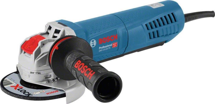 Bosch Professional Bosch GWX 15-125 PS X-LOCK Haakse slijper 1500W 125mm variabel softstart