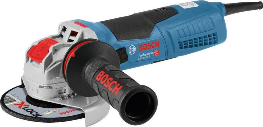 Bosch Professional Bosch GWX 17-125 S X-LOCK Haakse slijper 1700W 125mm variabel softstart