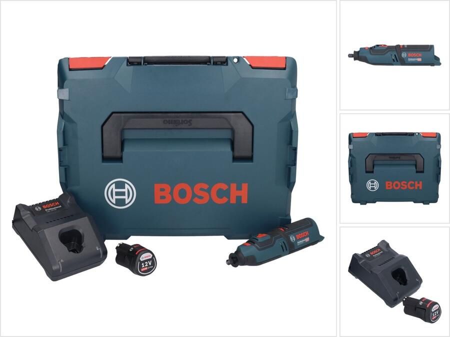 Bosch Professional Bosch GRO 12V-35 Professioneel accu-draaigereedschap 12 V + 1x oplaadbare accu 2.0 Ah + lader + L-Boxx