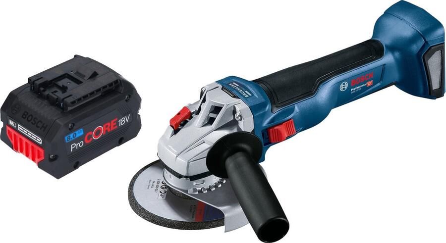 Bosch Professional Bosch GWS 18V-10 Professionele accu haakse slijper 18 V 125 mm borstelloos + 1x ProCORE accu 8.0 Ah zonder lader