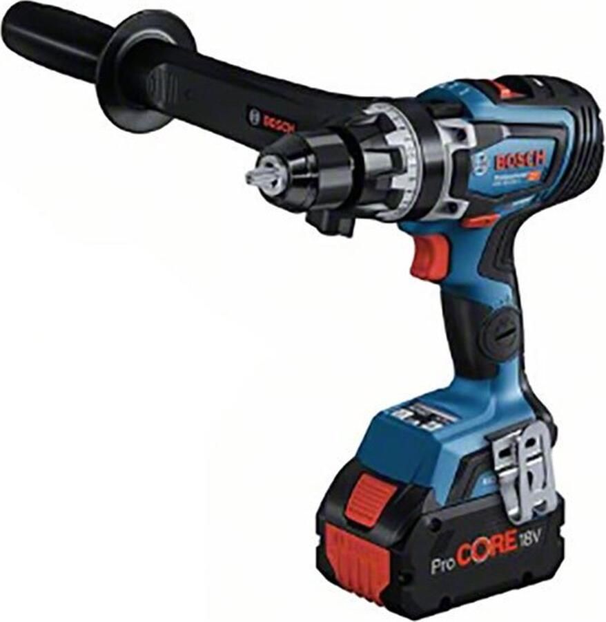 Bosch Professional GSB 18V-150 C Schroefklopboormachine BITURBO Zonder 18V accu en lader L-Boxx
