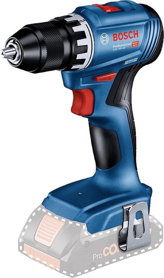 Bosch Professional GSR 18V-45 Accu Schroefboormachine 18V Basic Body 06019K3200
