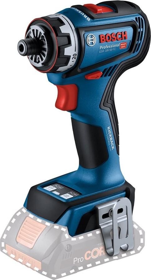 Bosch Professional GSR 18V-90 FC Accu klop- schroefboormachine 18V Basic Body 06019K6202