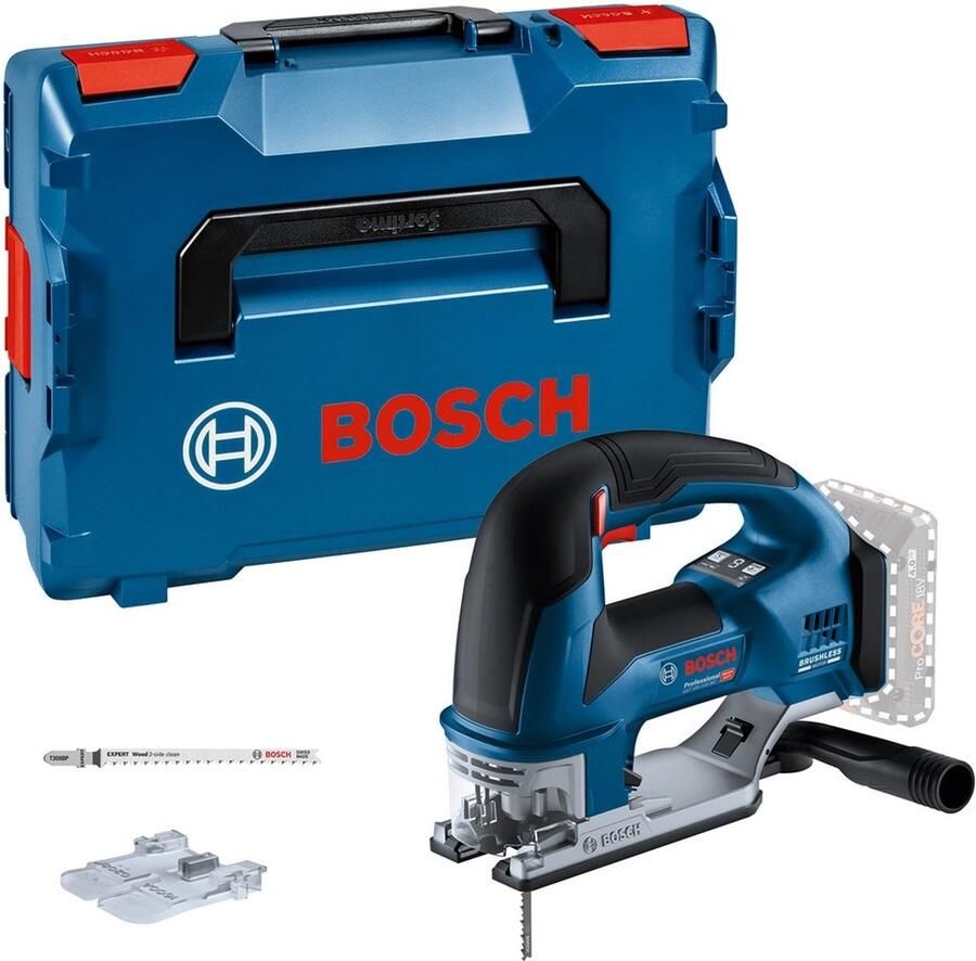 Bosch Professional GST 18V-155 BC Accu Decoupeerzaag 18V Basic Body in L-Boxx 06015B1000