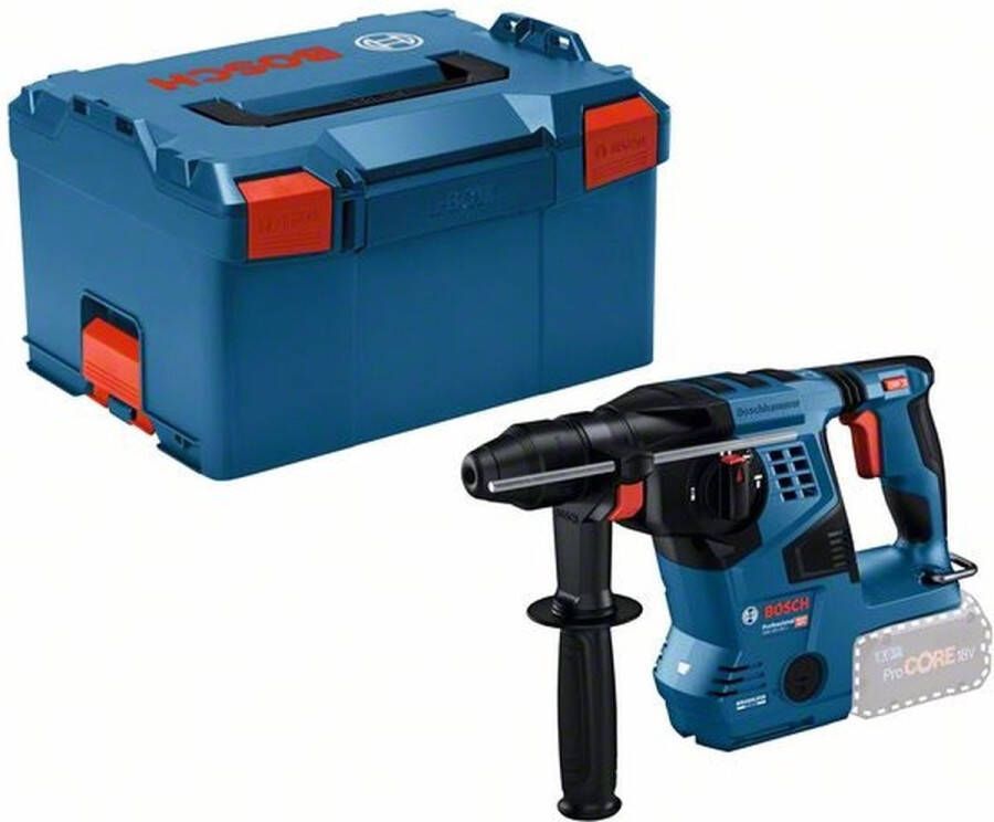 Bosch Professional GBH 18V-28 C Accu Combihamer SDS+ 3 3J Bluetooth 18V Basic Body in L-Boxx 0611920001