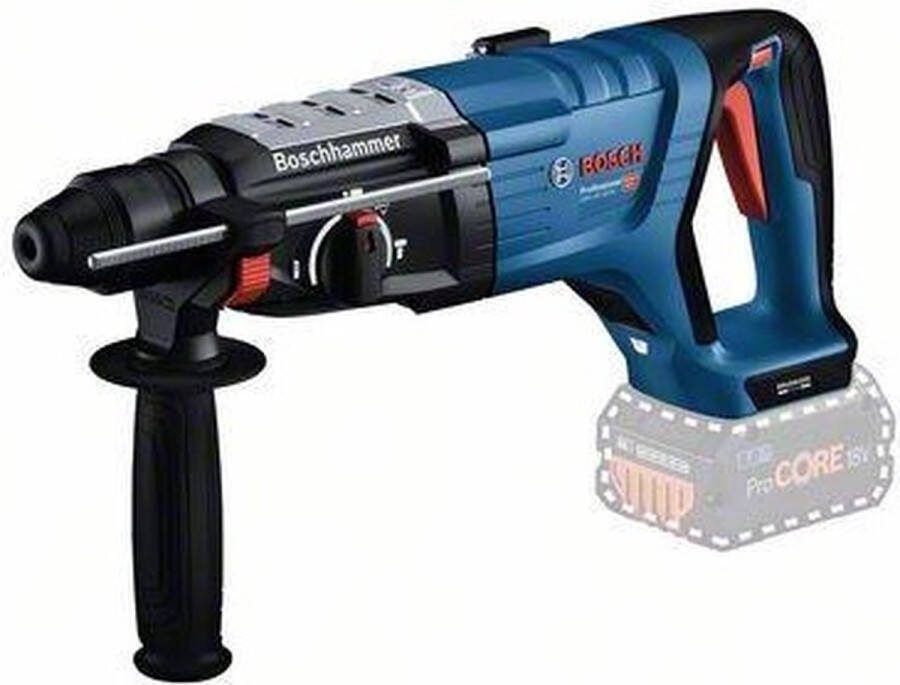 Bosch Professional GBH 18V-28 DC Accu Combihamer SDS+ 3 4J Bluetooth 18V Basic Body 0611919000