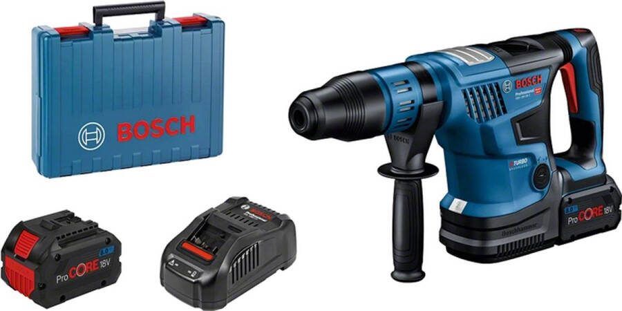 Bosch Professional GBH 18V-36 C Accu boorhamer BITURBO Met 2x 18V (8.0Ah) accu's en lader SDS max In koffer