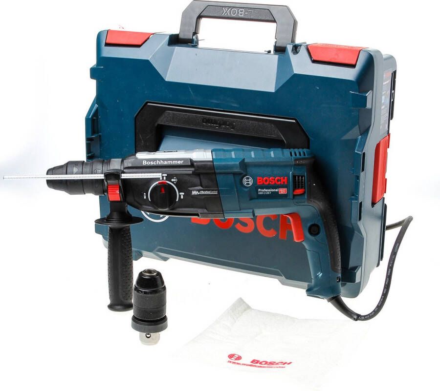 Bosch Professional GBH 2-28 F Boorhamer (Diepteaanslag 210 mm handgreep snelspanboorhouder 13 mm wisselboorhouder SDS-Plus)