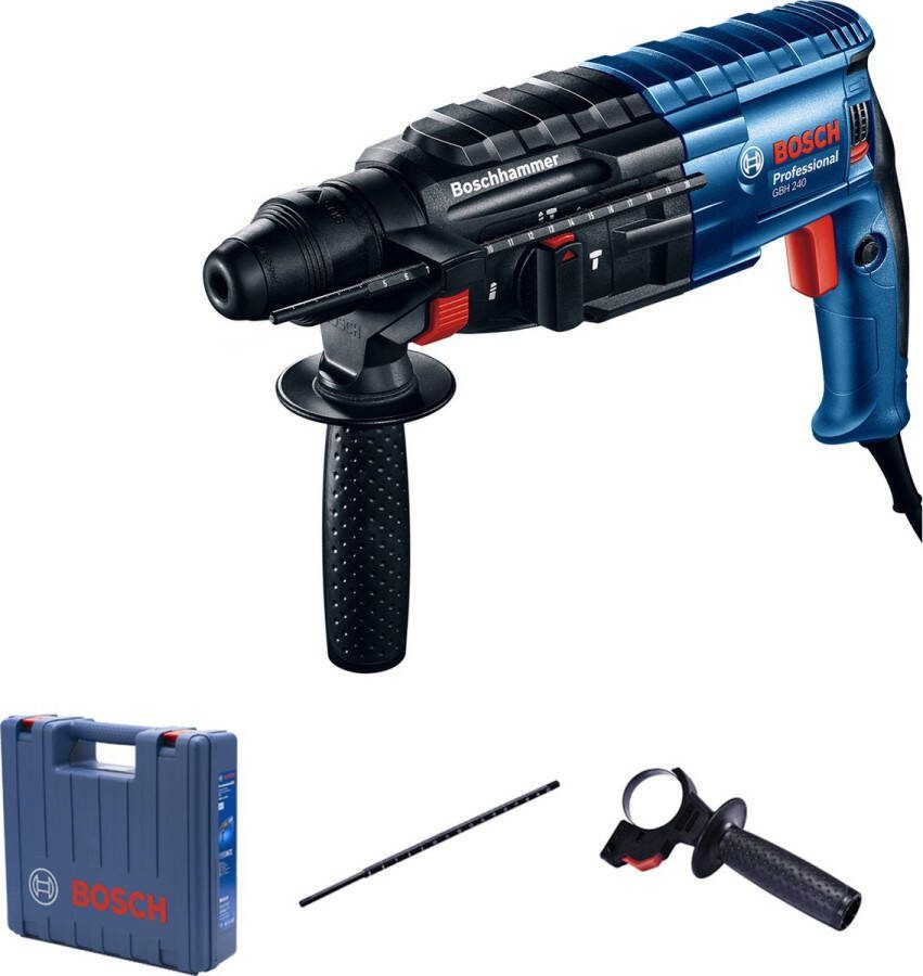 Bosch Professional GBH 240 Boorhamer Inclusief handgreep en diepteaanslag