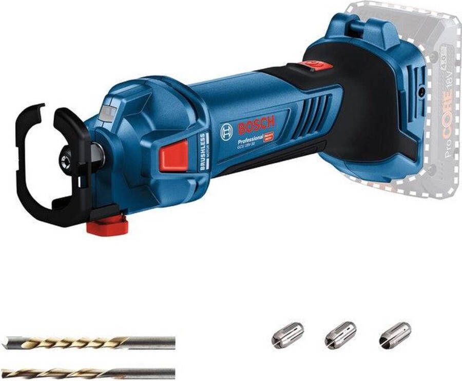 Bosch Professional GCU 18V-30 Accu Gipsfrees 18V Basic Body 06019K8000