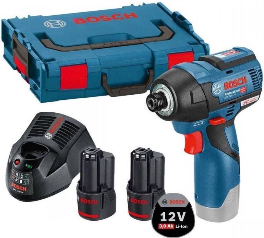 Bosch Professional GDR 12V-110 Accu Slagschroevendraaier 12V 3 0Ah Li-Ion In L-Boxx 06019E0005