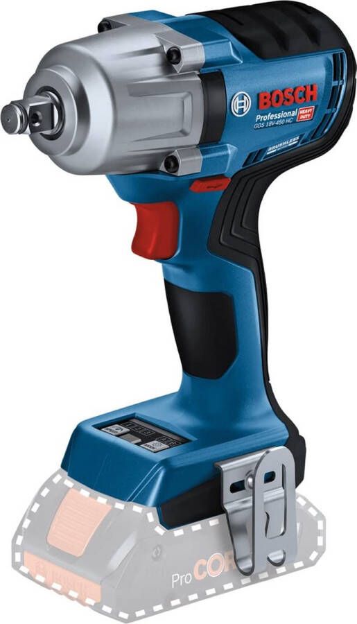 Bosch Professional GDS 18V-450 HC Accu Slagmoeraanzetter 18V Basic Body 06019K4000