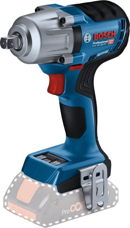 Bosch Professional GDS 18V-450 PC Accu Slagmoeraanzetter 18V Basic Body in L-Boxx 06019K4101