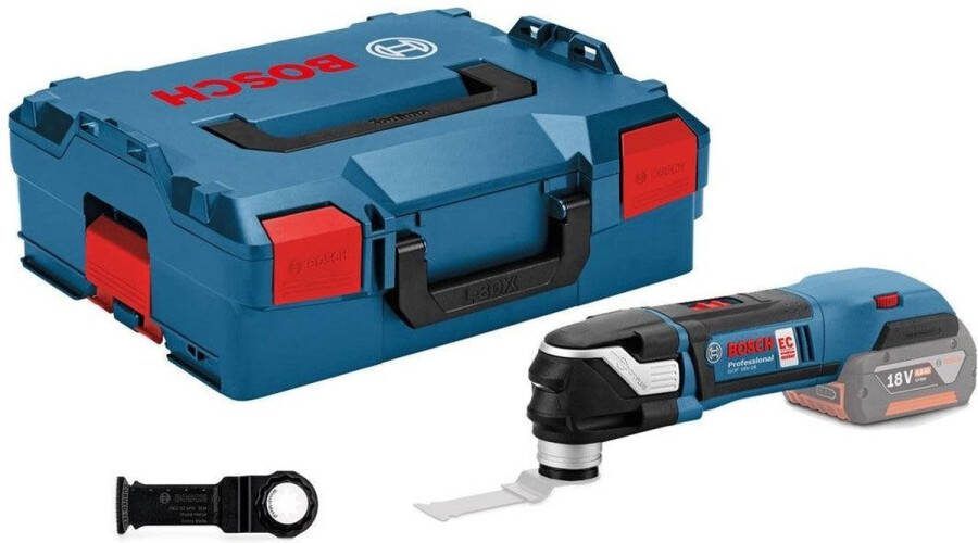 Bosch Professional 18 volt Bosch Professional GOP 18V-28 Accu Multitool- Oscillerend Met L-BOXX Losse Body (geleverd zonder accu en lader)