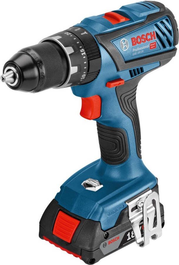 Bosch Professional 18 volt Bosch Professional GSB 18V-28 Accuboormachine Losse Body (geleverd zonder accu en lader)