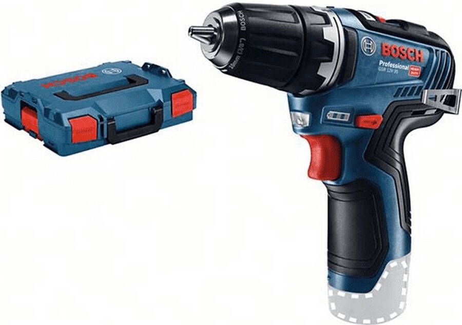 Bosch Professional GSR 12V-35 Accuboormachine Zonder 12 V accu en lader in L-Boxx