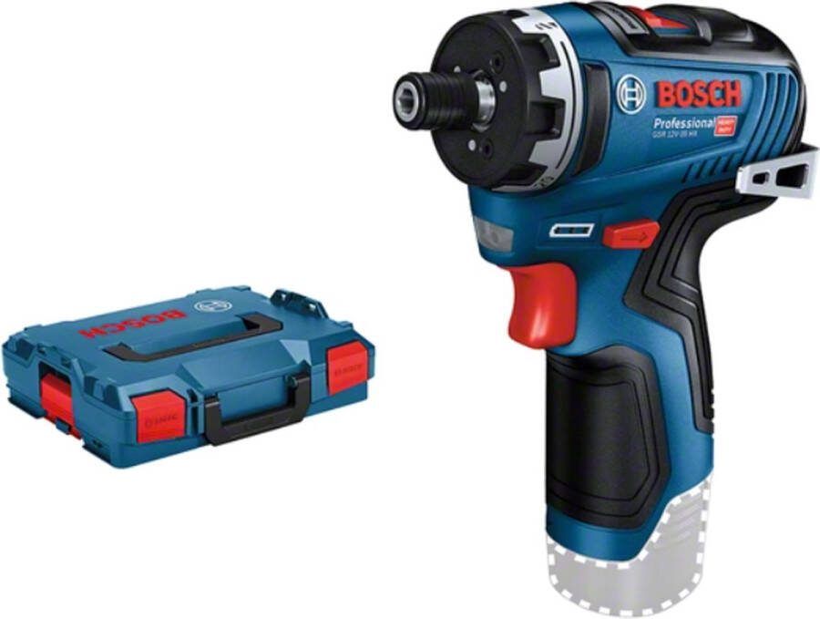 Bosch Professional Bosch GSR 12V-35 HX Solo 12V Li-Ion accu boor- schroefmachine body in L-Boxx koolborstelloos