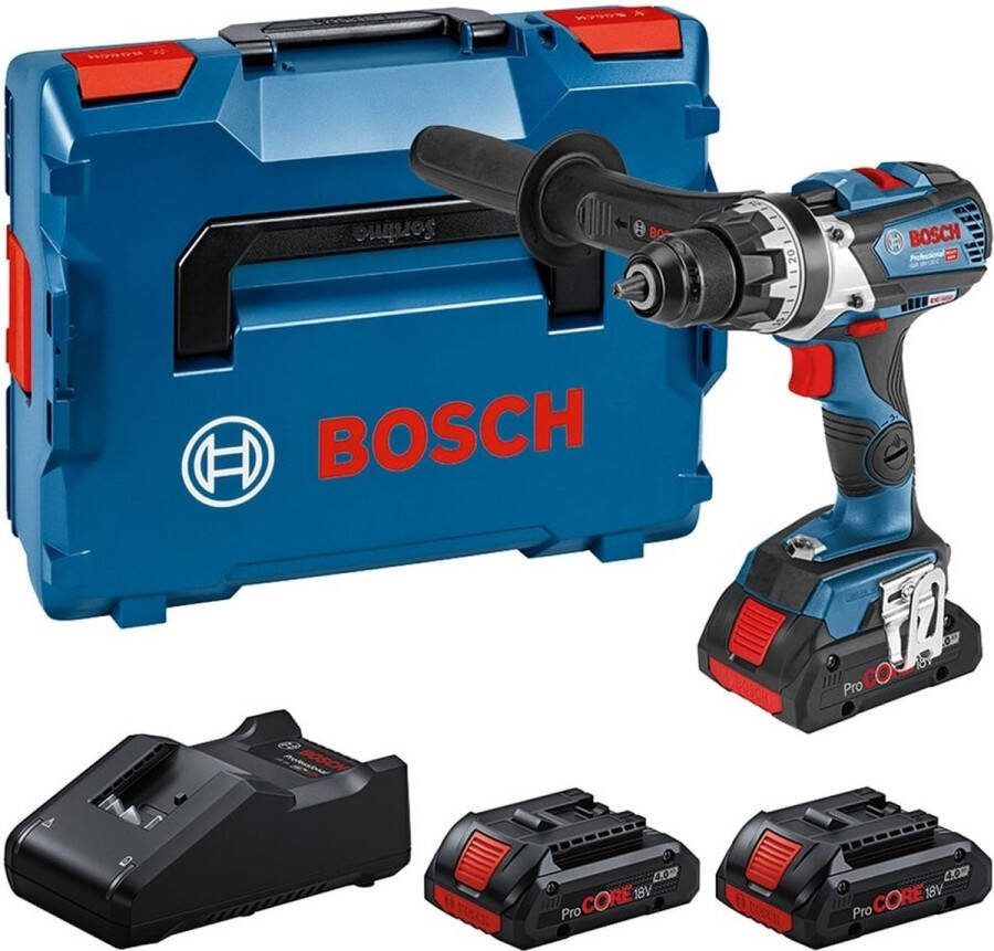 Bosch Professional GSR 18V-110 C Accu Schroefboormachine Bluetooth 18V 4.0Ah in L-Boxx 0615A5002S