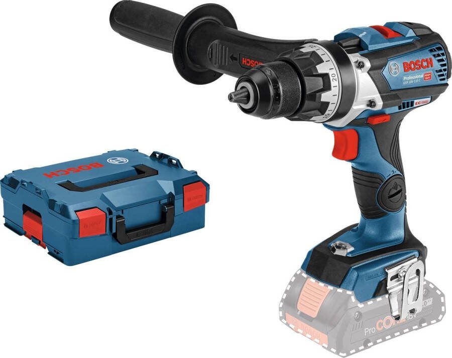 Bosch Professional 18 volt Bosch Professional GSR 18V-110 C Accuschroefboormachine Zonder accu en lader