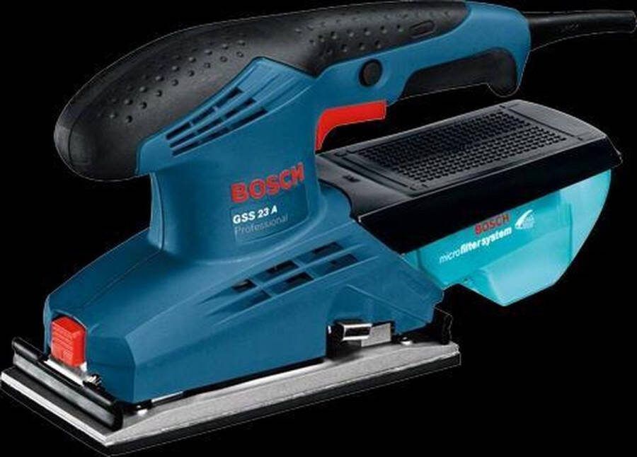 Bosch Professional Vlakschuurmachine GSS 23 A (Microfilterbox schuurpapier)