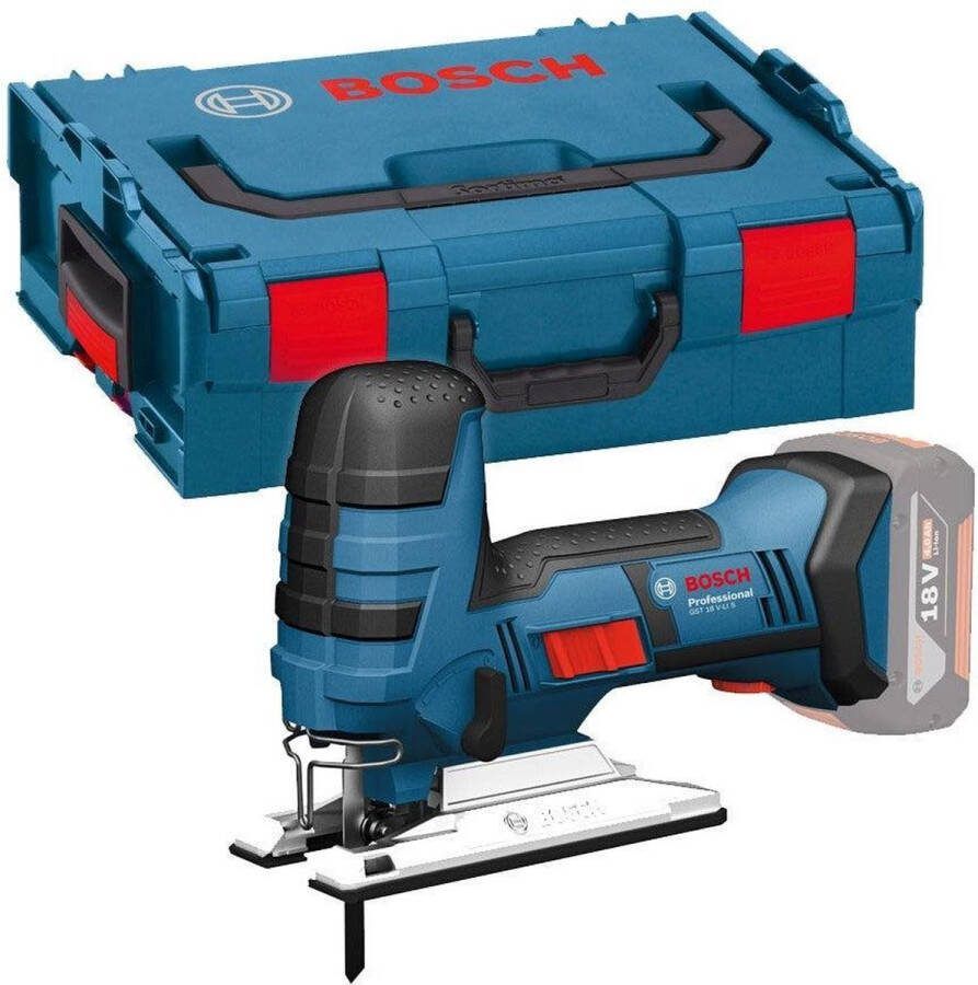 Bosch Professional 18 volt Bosch Professional GST 18 V-LI S Decoupeerzaag Zonder 18 V accu en lader Met koffer