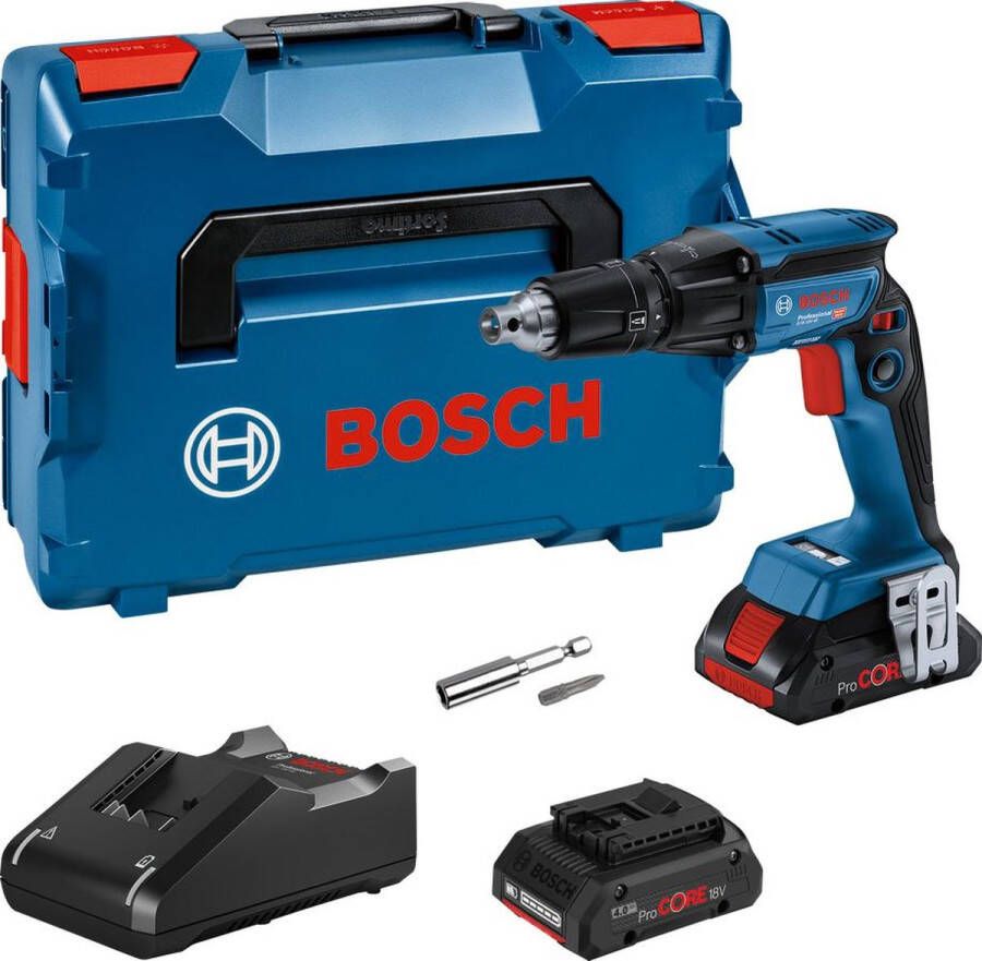 Bosch Professional GTB 18V-45 Accu Droogbouwschroevendraaier 18V 4.0Ah in L-Boxx 06019K7002