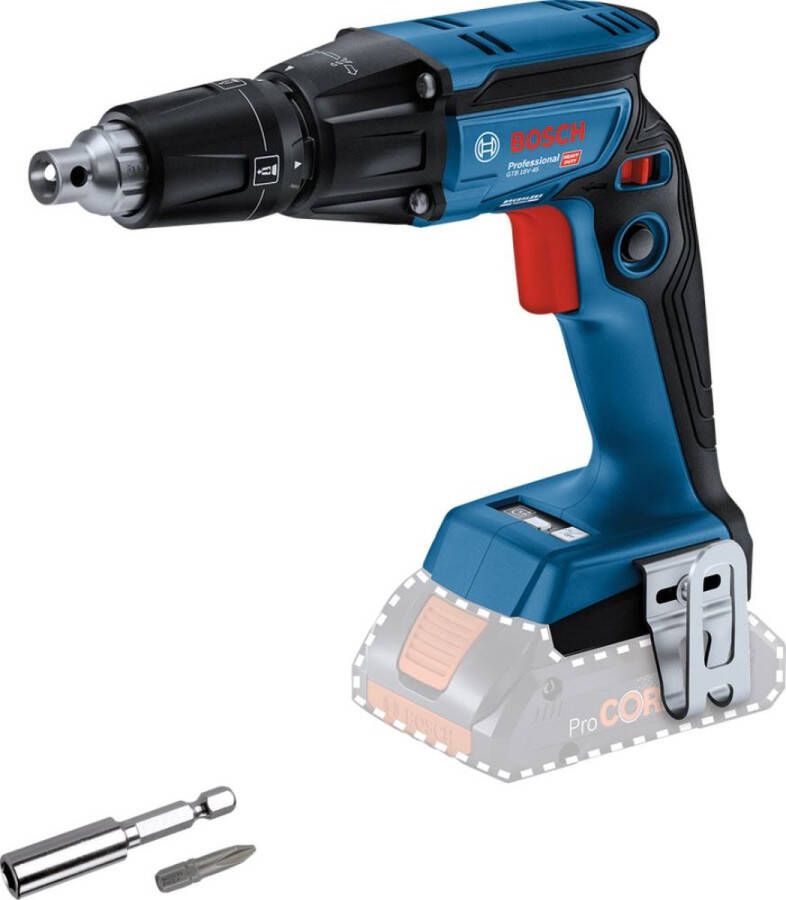 Bosch Professional GTB 18V-45 Accu Droogbouwschroevendraaier 18V Basic Body 06019K7000