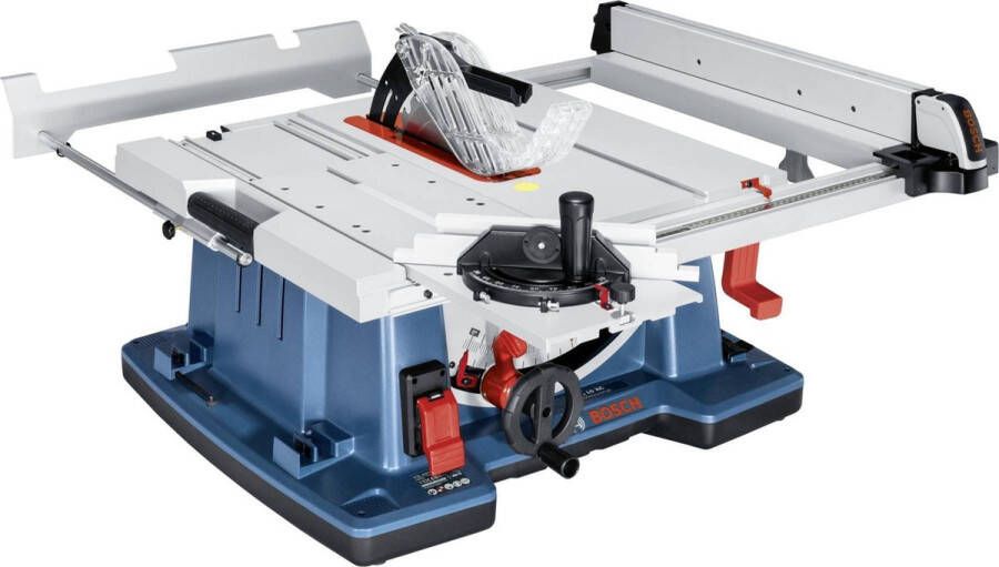 Bosch Professional Stationaire machine GTS 10 XC (Afzuigadapter bewaring voor bijkomend zaagblad duwstok hoekaanslag parallelgeleider zaagblad 254 x 30 mm)