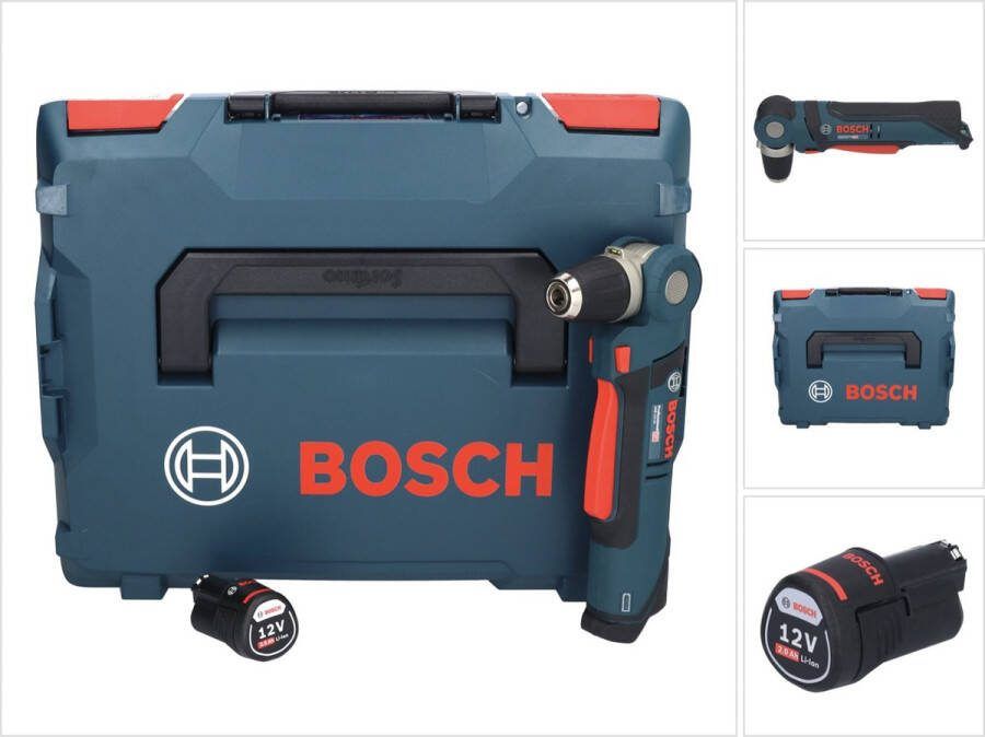 Bosch Professional GWB 12V-10 accu haakse boormachine 12 V + 1x accu 2.0 Ah + L-Boxx zonder oplader