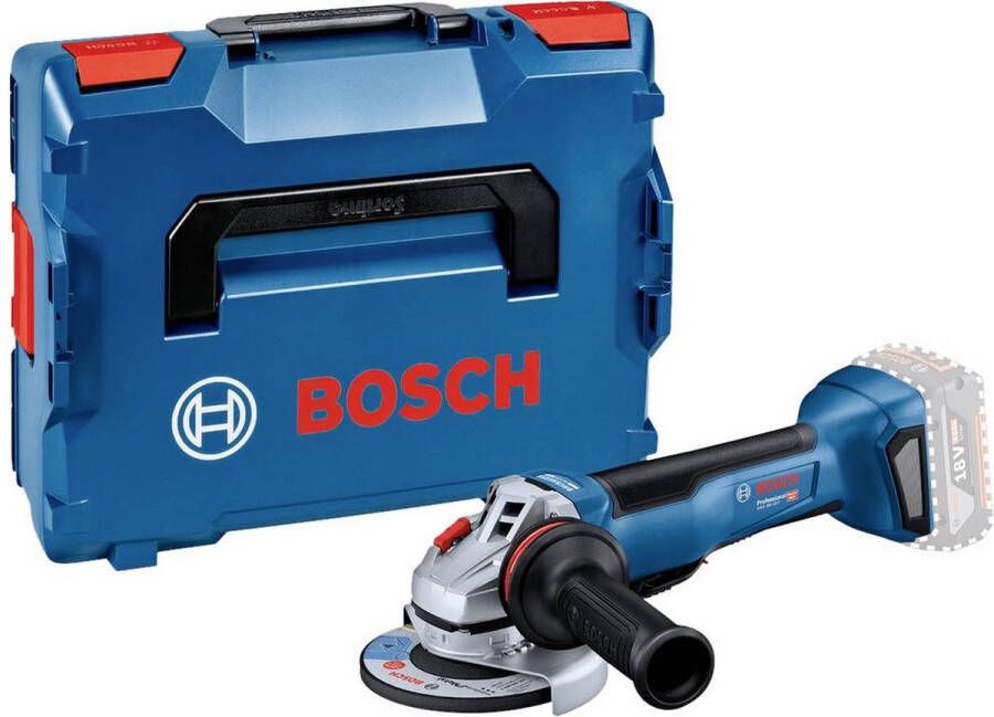 Bosch Professional GWS 18V-10 P Accu Haakse Slijper 125mm 18V Basic Body in L-Boxx 06019J4102
