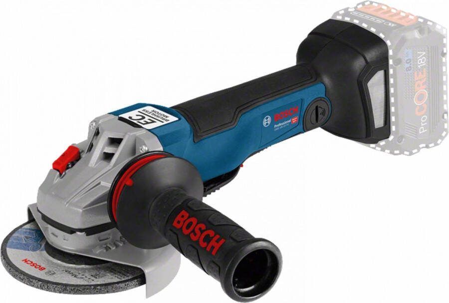 Bosch Professional GWS 18V-10 PC Accu Haakse Slijper 18V Basic Body 06019G3E0A