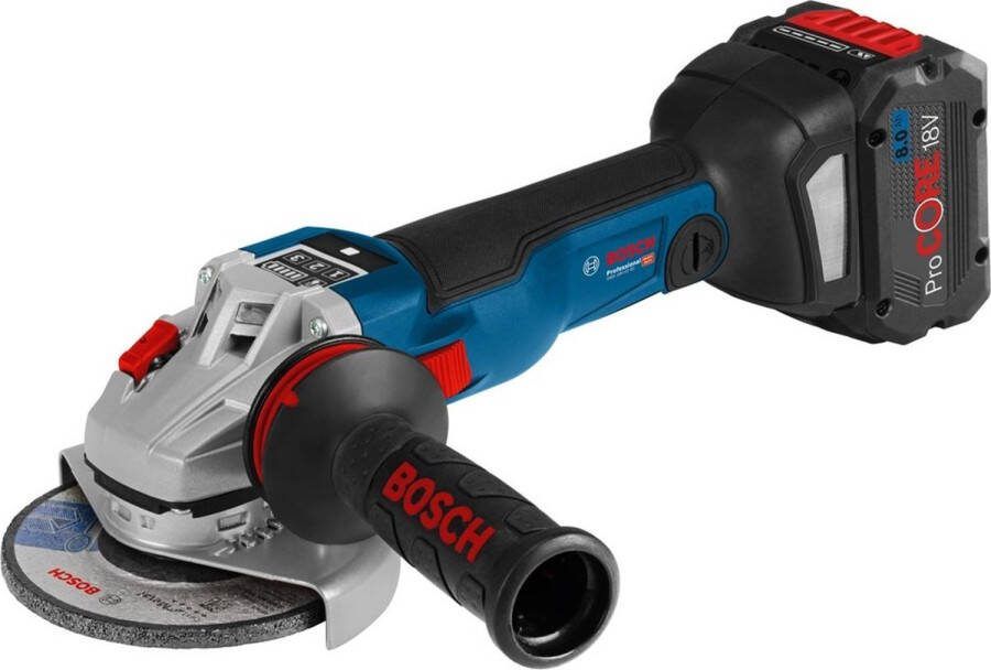 Bosch Professional GWS 18V-10 SC 06019G350B Haakse accuslijper 150 mm Incl. koffer Zonder accu 18 V
