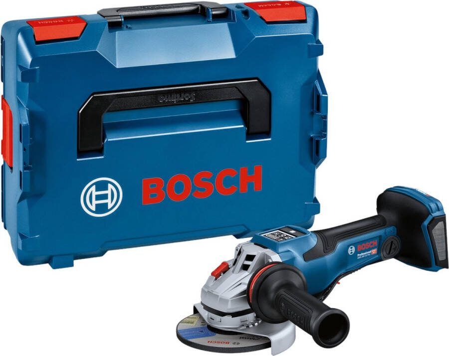 Bosch Professional GWS 18V-15 Accu haakse slijper 125mm 18V Basic Body in L-Boxx 06019H6B02