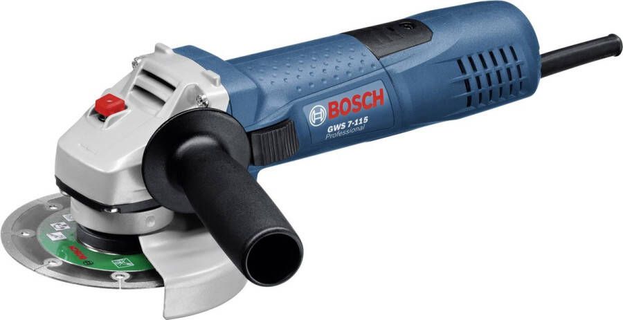 Bosch Professional GWS 7-115 Haakse slijper 720 Watt 115 mm schijfdiameter