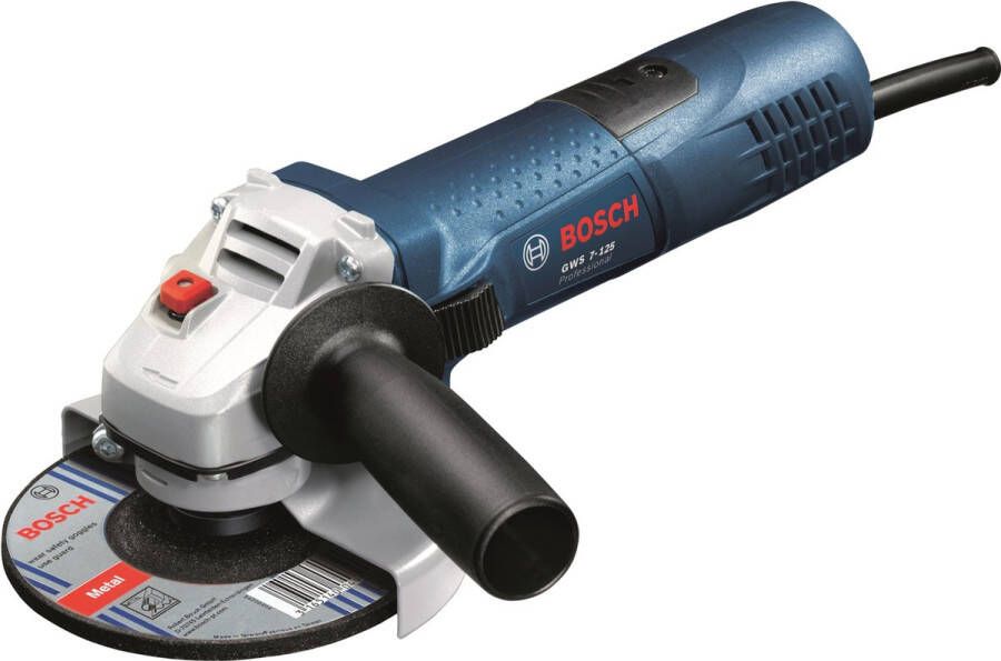 Bosch Professional GWS 7-125 Haakse Slijper 720 Watt 125 mm Schijfdiameter